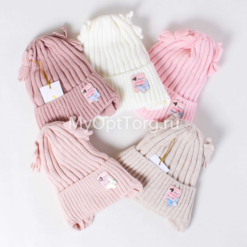 Шапка для девочки ALZ-50-1-2 AL-NAZ Шапка для девочки ALZ-50-1-2 AL-NAZ