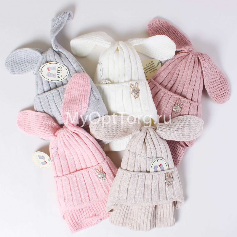 Шапка+снуд для девочки ALZ-22-2-3 AL-NAZ Шапка+снуд для девочки ALZ-22-2-3 AL-NAZ