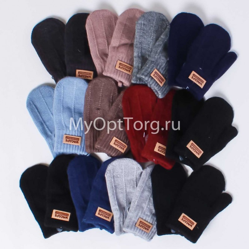 Варежки детские 0989V Корона
