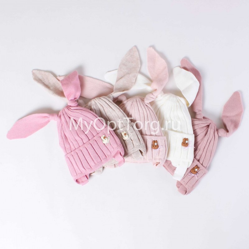 Шапка для девочки ALZ-38-6-12 AL-NAZ Шапка для девочки ALZ-38-6-12 AL-NAZ