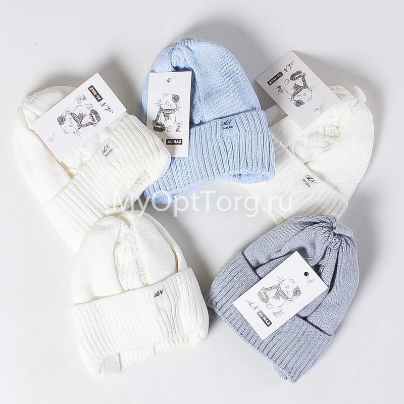 Шапка для девочки ALZ-46-0-3 AL-NAZ Шапка для девочки ALZ-46-0-3 AL-NAZ