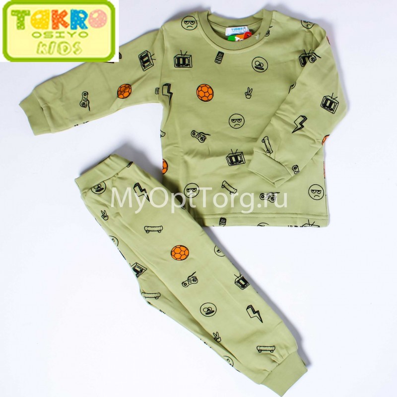 Пижама для мальчика M1166FNR-2-5-2 Takro