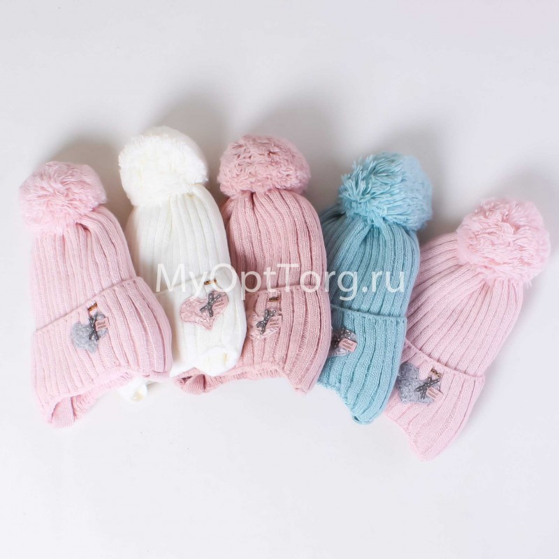 Шапка для девочки ALZ-16-3-6 AL-NAZ Шапка для девочки ALZ-16-3-6 AL-NAZ