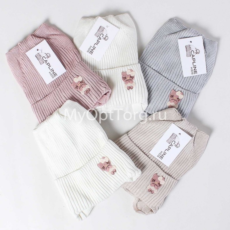 Шапка для девочки ALZ-51-1-2 AL-NAZ Шапка для девочки ALZ-51-1-2 AL-NAZ