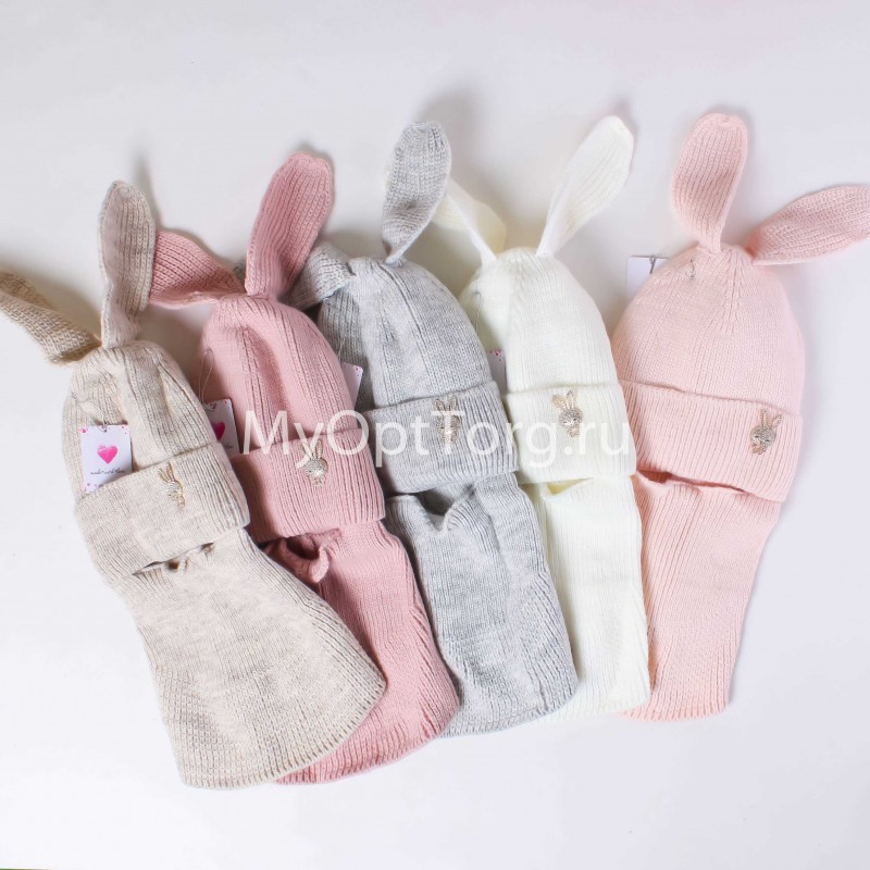 Шапка для девочки ALZ-33-3-5 AL-NAZ Шапка для девочки ALZ-33-3-5 AL-NAZ