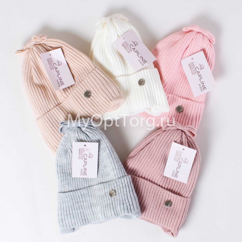 Шапка для девочки ALZ-54-3-5 AL-NAZ Шапка для девочки ALZ-54-3-5 AL-NAZ