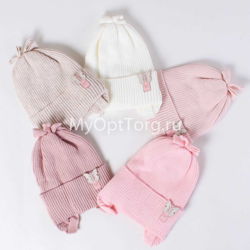 Шапка для девочки ALZ-69-9-12 AL-NAZ Шапка для девочки ALZ-69-9-12 AL-NAZ