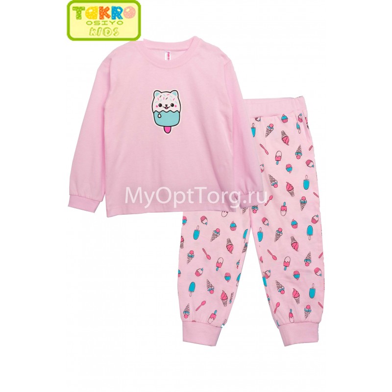 Пижама для девочки M1168KR-2-5-2 Takro